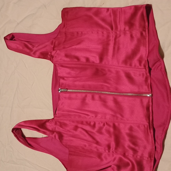 Torrid Pink and Black Watercolor Floral Suit sz 0 - Picture 5 of 16